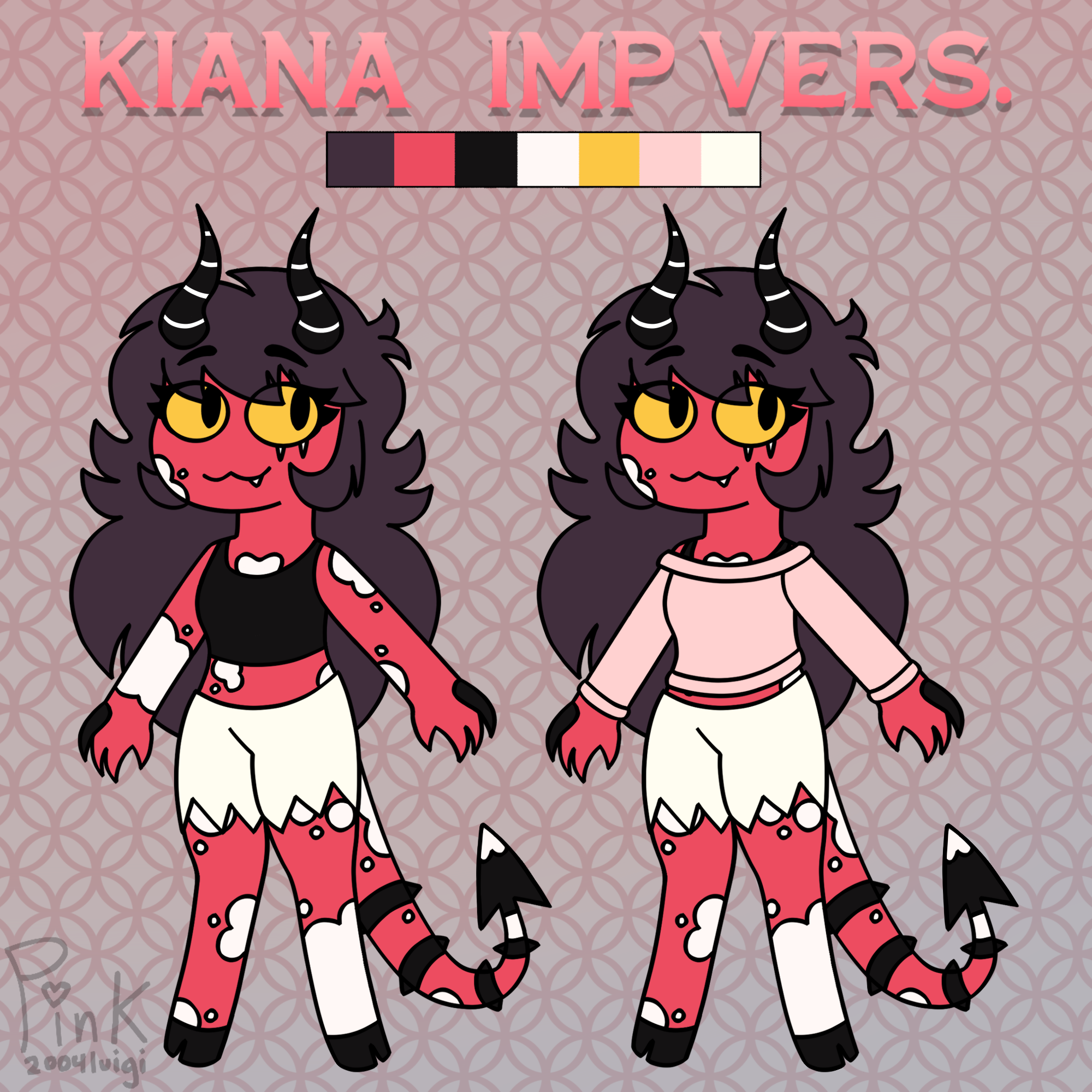 Kiana Helluva Boss Imp